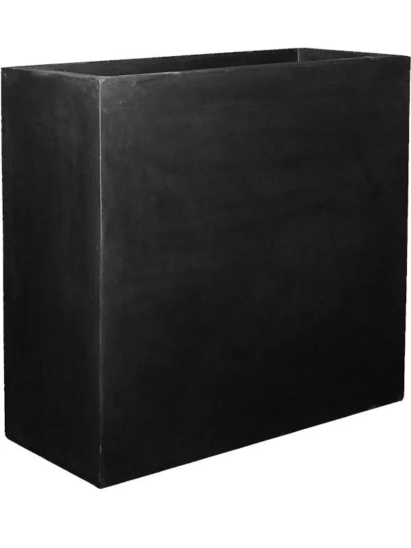 Fiberstone Plant Pot 100cm Height 36cm Dia Jort XL Black