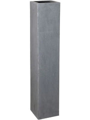 Fiberstone Plant Pot 125cm Height 19cm Dia Yenn M Grey