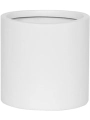 Fiberstone Plant Pot 15cm Height 14cm Dia Puk S Matt white