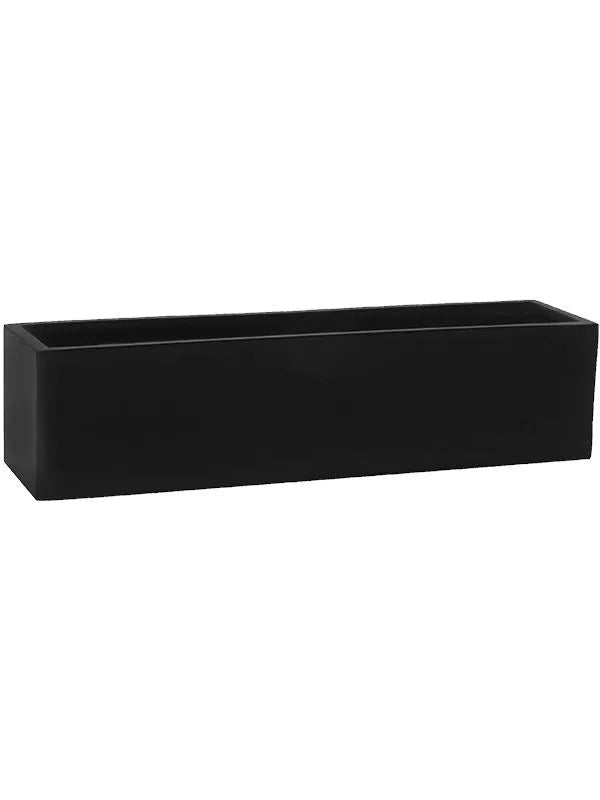 Fiberstone Plant Pot 20cm Height 18cm Dia Balcony XL Black