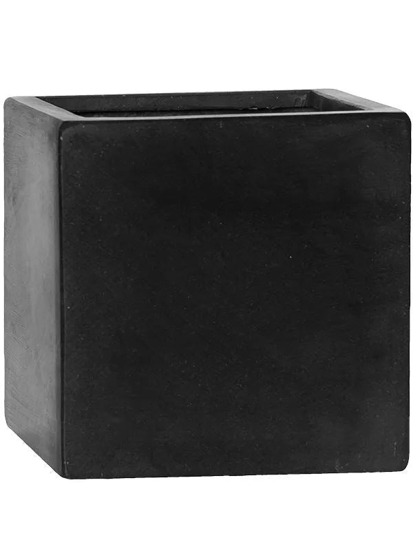 Fiberstone Plant Pot 20cm Height 18cm Dia Fleur M Black
