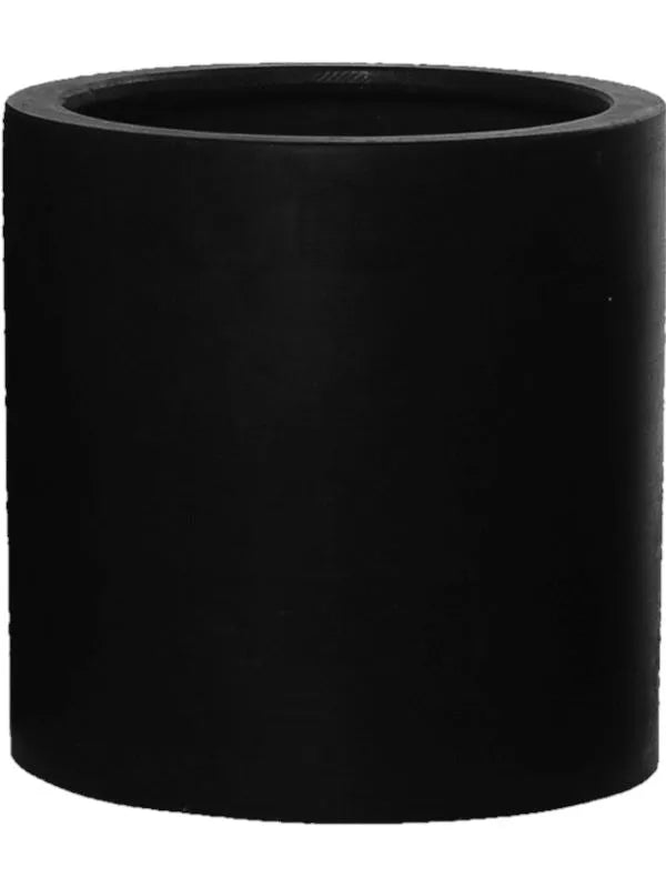 Fiberstone Plant Pot 20cm Height 19cm Dia Puk M Black