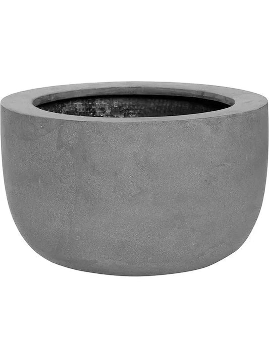Fiberstone Plant Pot 20cm Height 25cm Dia Sunny M Grey