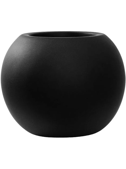 Fiberstone Plant Pot 21cm Height 15cm Dia Beth XS Matt black