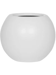 Fiberstone Plant Pot 21cm Height 15cm Dia Beth XS Matt white