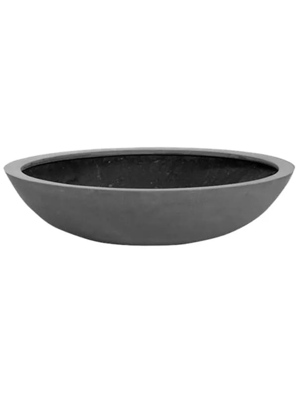 Fiberstone Plant Pot 22cm Height 78cm Dia Jumbo bowl M Grey