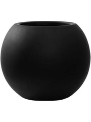 Fiberstone Plant Pot 25cm Height 16cm Dia Beth S Matt black