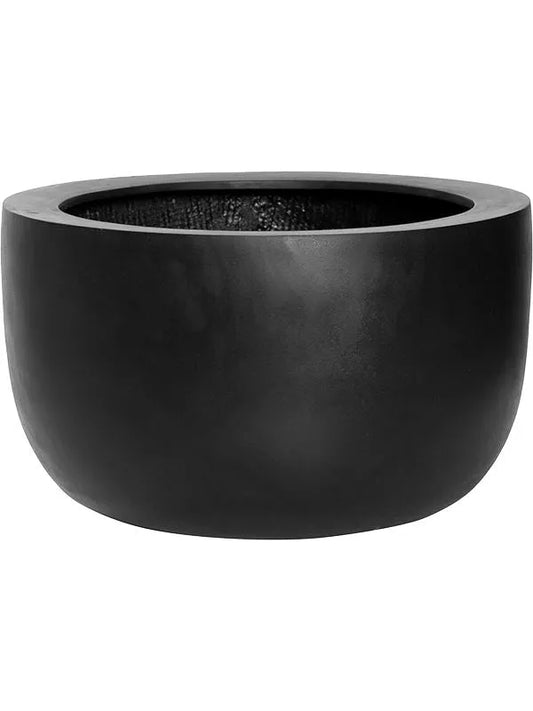 Fiberstone Plant Pot 27cm Height 35cm Dia Sunny L Black