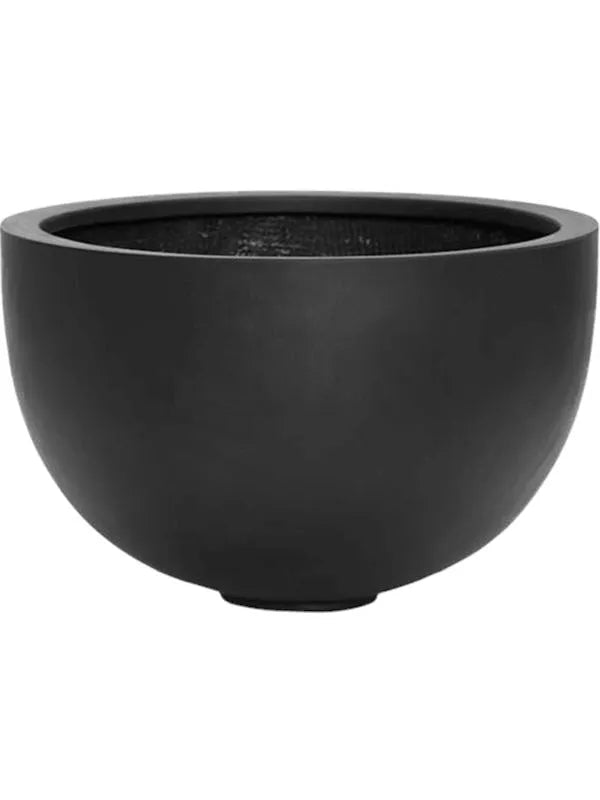Fiberstone Plant Pot 28cm Height 36cm Dia Bowl M Black
