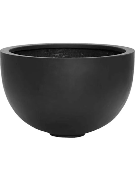 Fiberstone Plant Pot 28cm Height 36cm Dia Bowl M Black