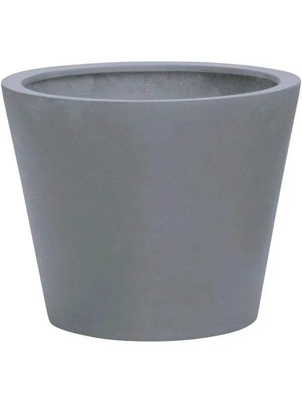 Fiberstone Plant Pot 35cm Height 34cm Dia Bucket XS Grey