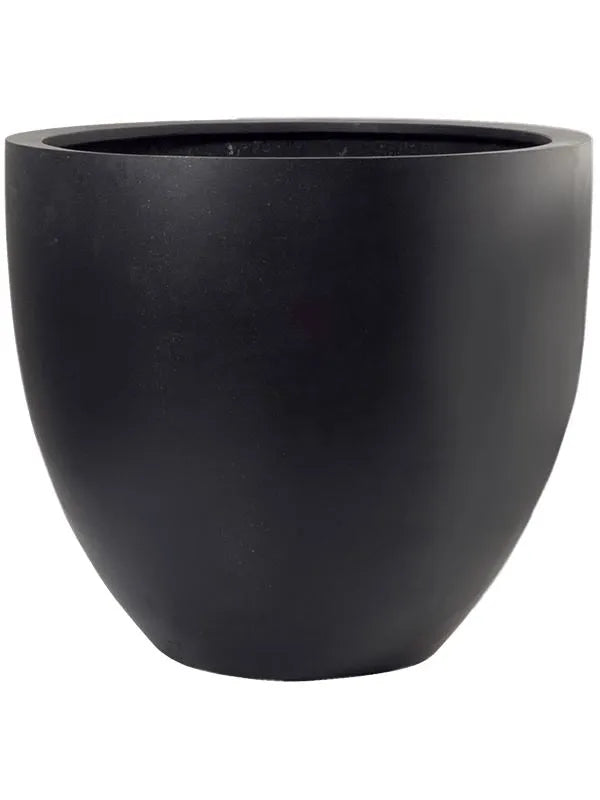 Fiberstone Plant Pot 36cm Height 38cm Dia Jesslyn XS Black