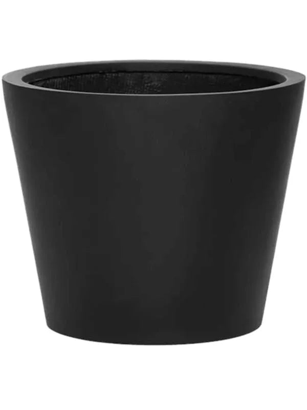 Fiberstone Plant Pot 40cm Height 43cm Dia Bucket S Black