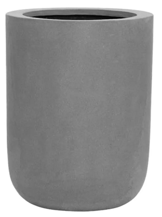 Fiberstone Plant Pot 44cm Height 26cm Dia Dice L Grey
