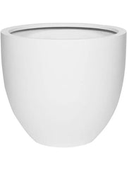 Fiberstone Plant Pot 44cm Height 44cm Dia Jesslyn S Matt white