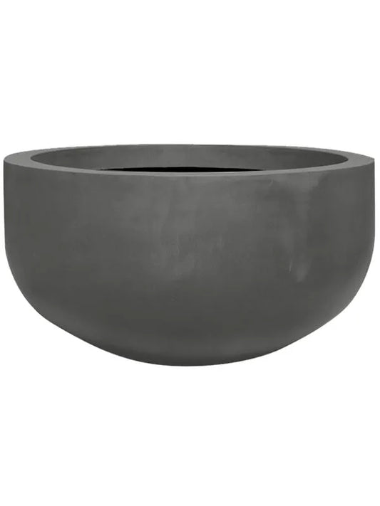 Fiberstone Plant Pot 50cm Height 85cm Dia City Bowl S Grey