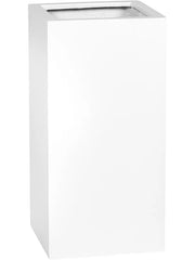 Fiberstone Plant Pot 60cm Height 24cm Dia Bouvy M Matt White