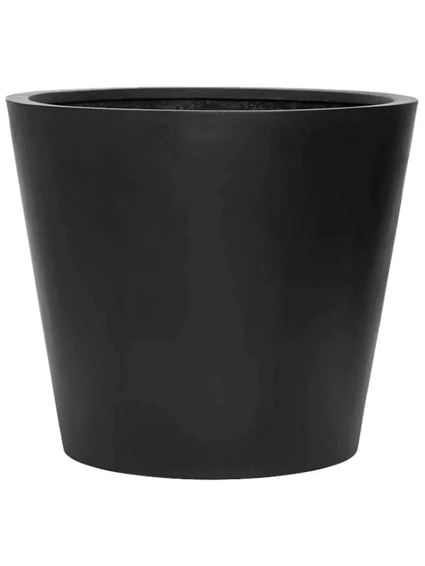 Fiberstone Plant Pot 60cm Height 60cm Dia Bucket L Black