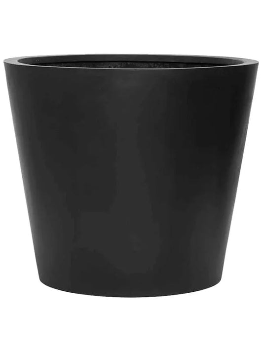 Fiberstone Plant Pot 60cm Height 60cm Dia Bucket L Black