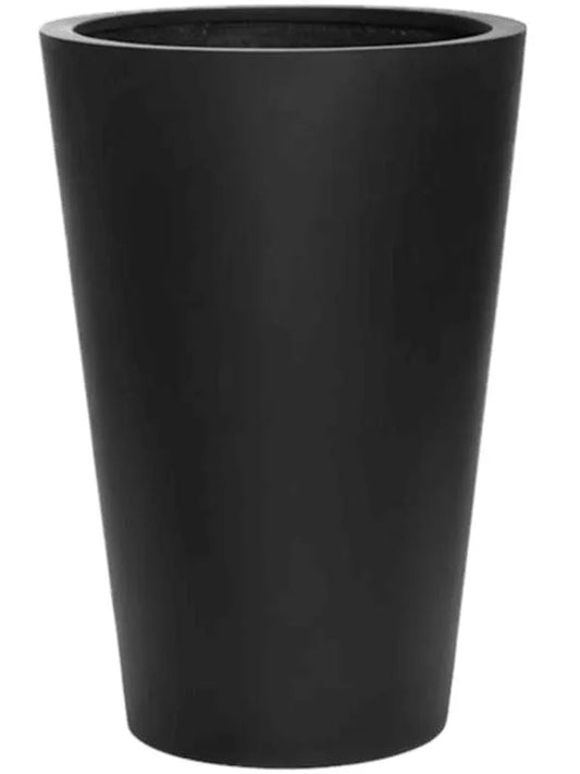 Fiberstone Plant Pot 70cm Height 40cm Dia Belle M Black
