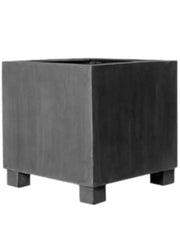 Fiberstone Plant Pot 70cm Height 65cm Dia Jumbo M Grey With Feet