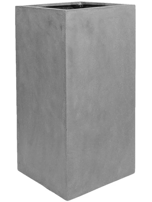 Fiberstone Plant Pot 80cm Height 38cm Dia Bouvy L Grey