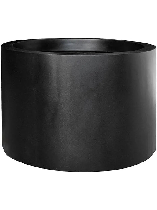 Fiberstone Plant Pot 90cm Height 120cm Dia Jumbo Max Middle High XXL Black