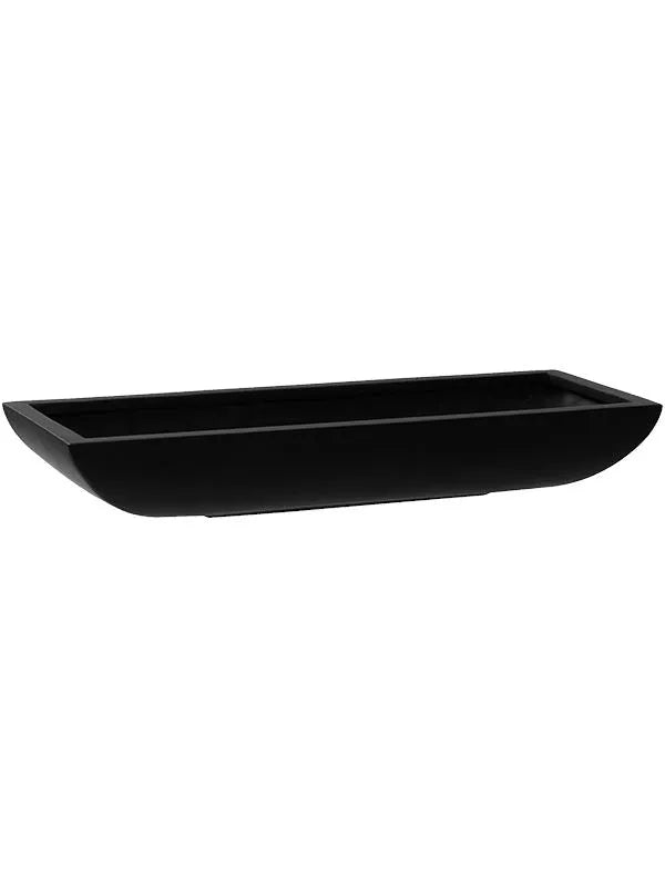 Fiberstone Plant Pot 9cm Height 23cm Dia Pandora M Black
