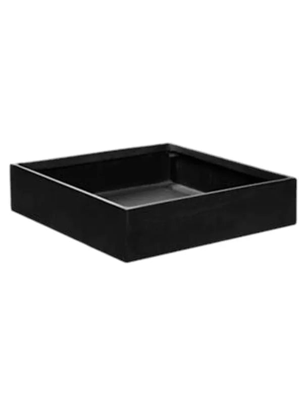 Fiberstone Plant Pot 9cm Height 29cm Dia Jack XS Black