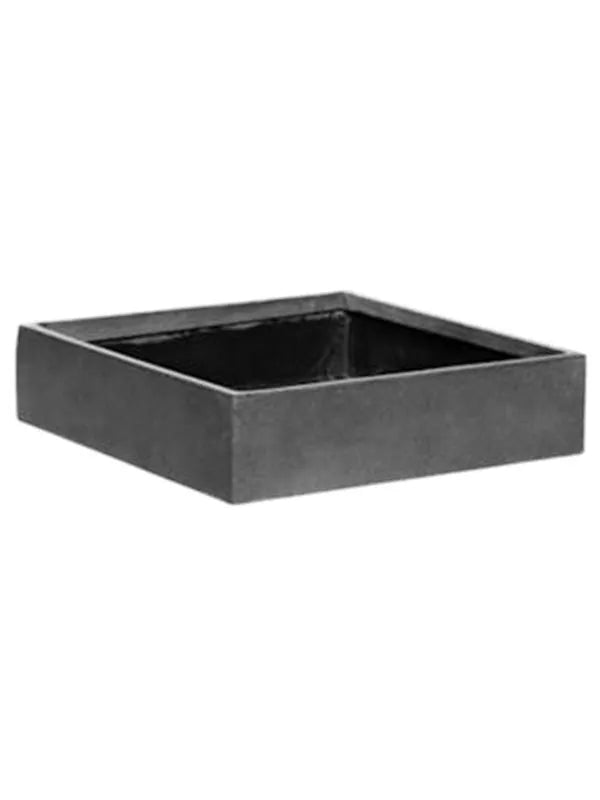 Fiberstone Plant Pot 9cm Height 29cm Dia Jack XS Grey