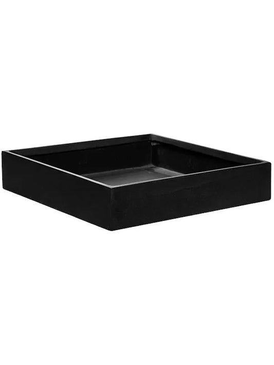 Fiberstone Plant Pot 9cm Height 38cm Dia Jack S Black