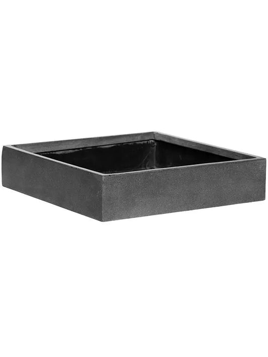 Fiberstone Plant Pot 9cm Height 38cm Dia Jack S Grey