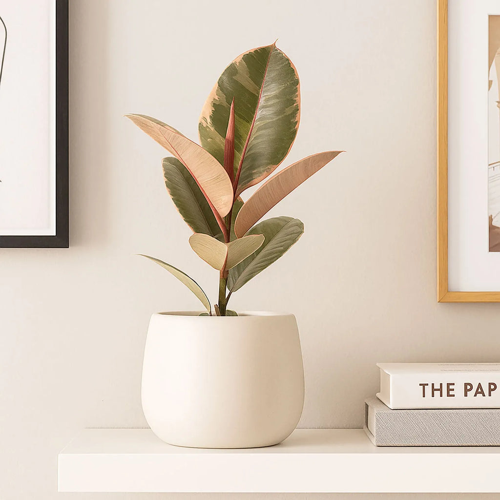 rubber house plant Ficus Elastica Belize Rubber Plant House Plant – Plants For All Seasons