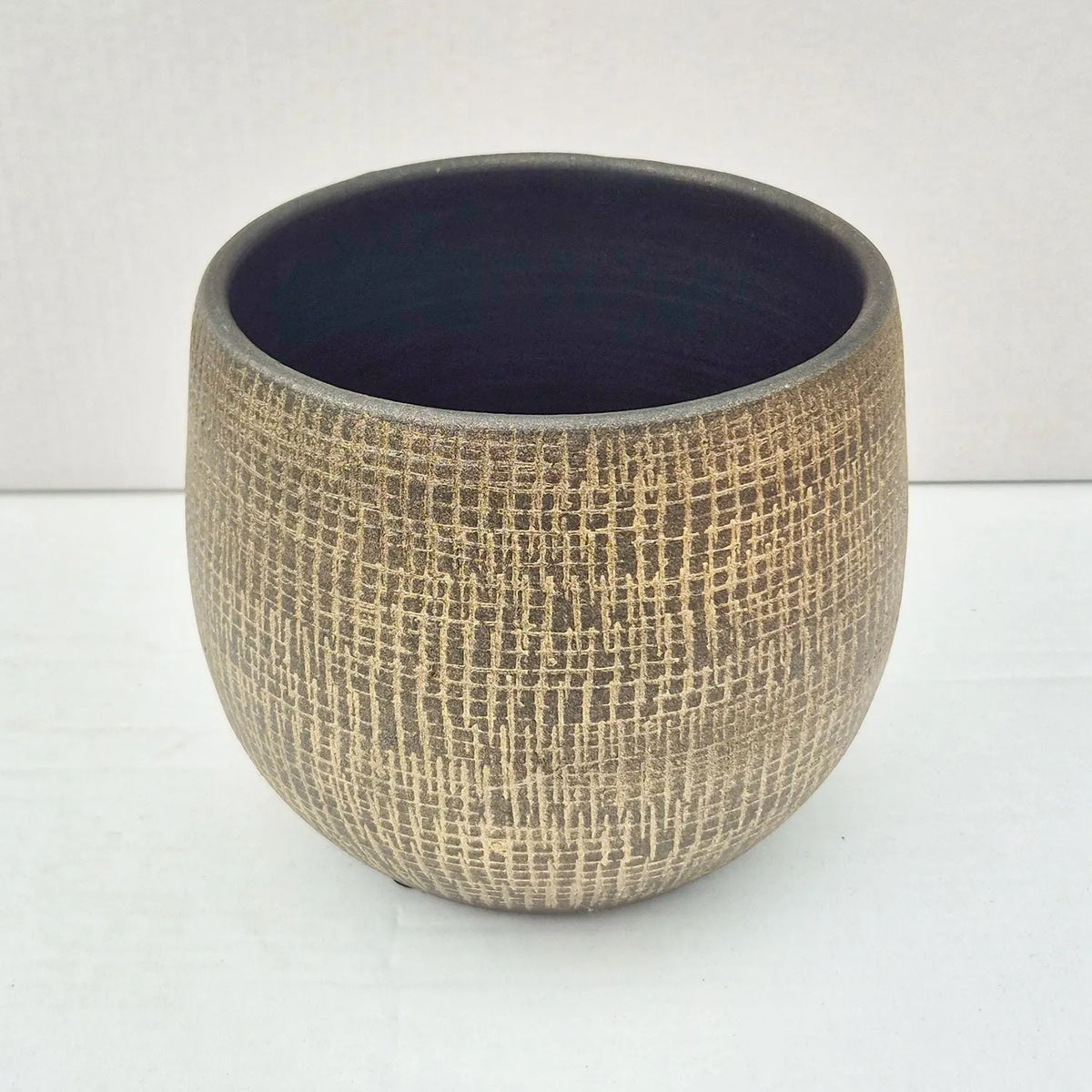Gold Patterned Bowl 13cm Plant Pot