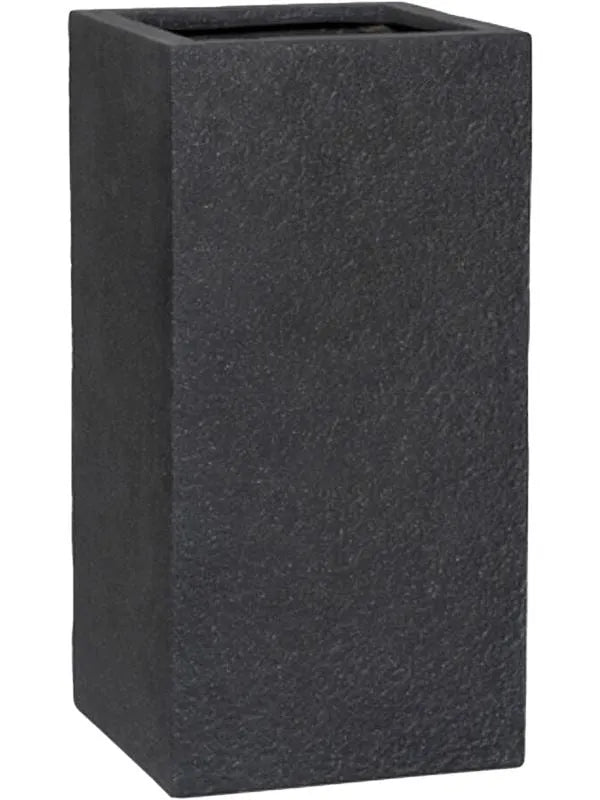Granite Plant Pot 60cm Height 29cm Dia Bouvy M Midnight Black
