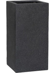Granite Plant Pot 60cm Height 29cm Dia Bouvy M Midnight Black