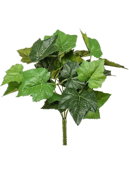 Grape Leaf Artificial Plant Premium Faux 27cm Height