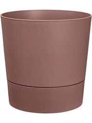 Greensense Aqua Care Plant Pot 29cm Height 28.5cm Dia Round Clay Brown