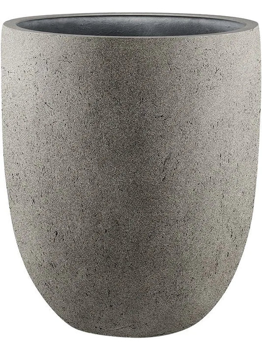 Grigio Plant Pot 103cm Height 84cm Dia Tall Egg Pot Naturel Concrete
