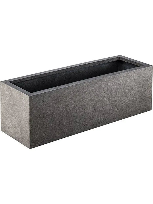 Grigio Plant Pot 15cm Height 10cm Dia Small Box Natural Concrete
