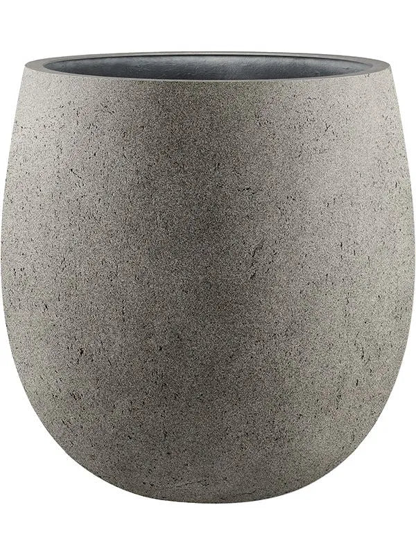 Grigio Plant Pot 30cm Height 21.5cm Dia Balloon Natural Concrete