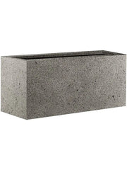 Grigio Plant Pot 50cm Height 39cm Dia Box Natural Concrete