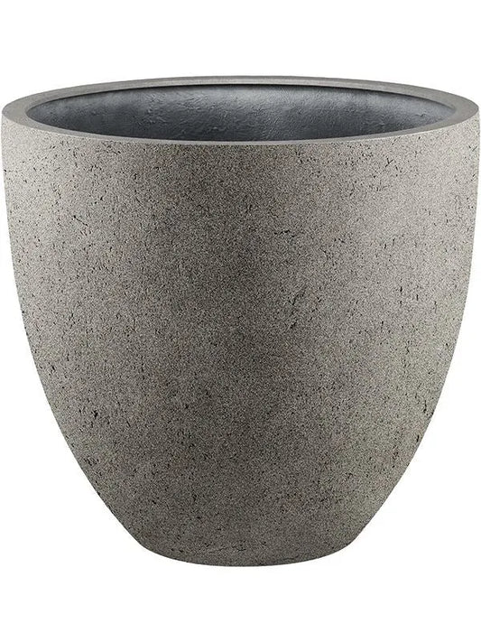 Grigio Plant Pot 54cm Height 52cm Dia Egg Pot Natural Concrete