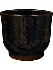 Jayla Plant Pot 14cm Height 14cm Dia Pot Brown