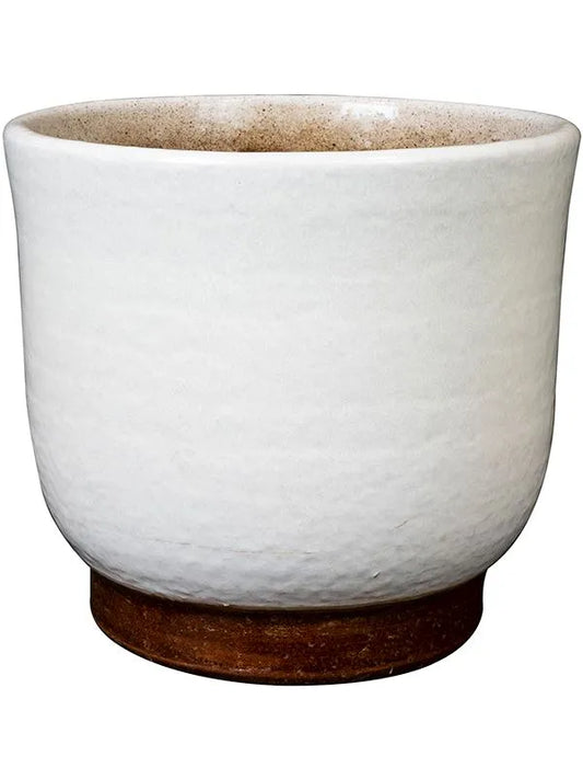 Jayla Plant Pot 17cm Height 16cm Dia Pot White
