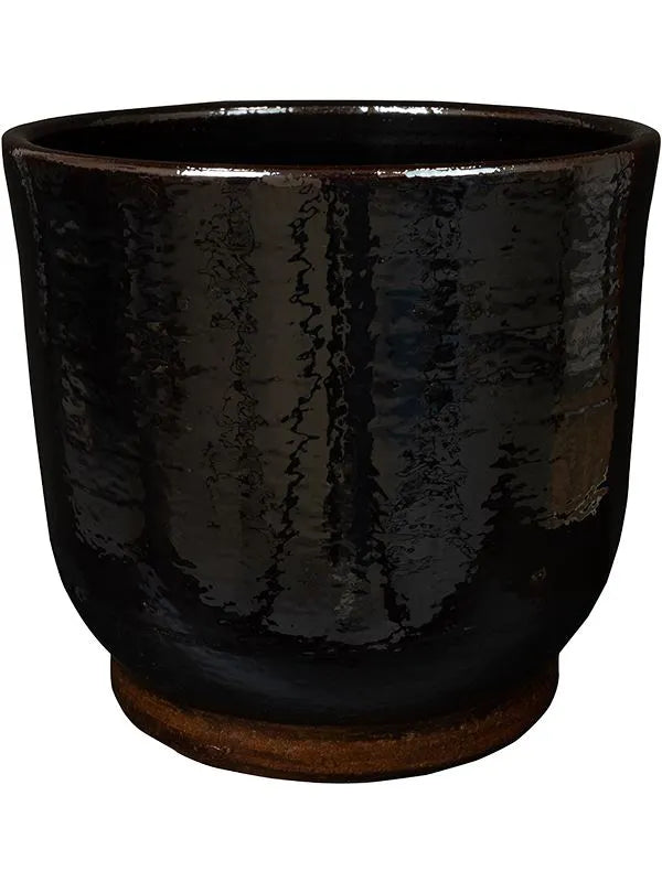 Jayla Plant Pot 25cm Height 24cm Dia Pot Brown