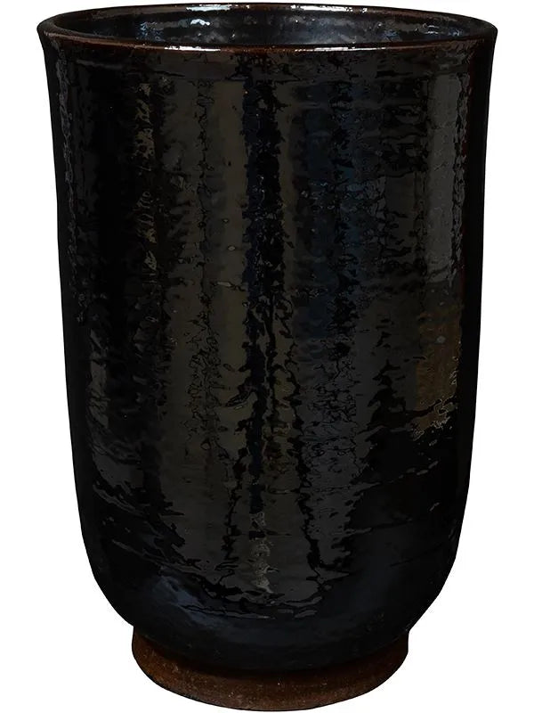 Jayla Plant Pot 31cm Height 17cm Dia Pot Tall Brown