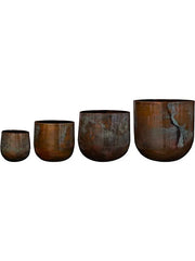 Jolien Plant Pot 40cm Height cm Dia Pot Mystic Blue (set of 4)
