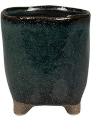 Kaat Plant Pot 8cm Height 6cm Dia Pot Petrol