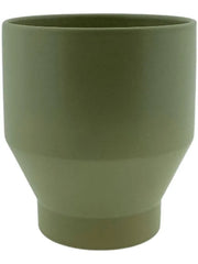 Land Plant Pot 16cm Height 13cm Dia Pot Matt Sandgreen